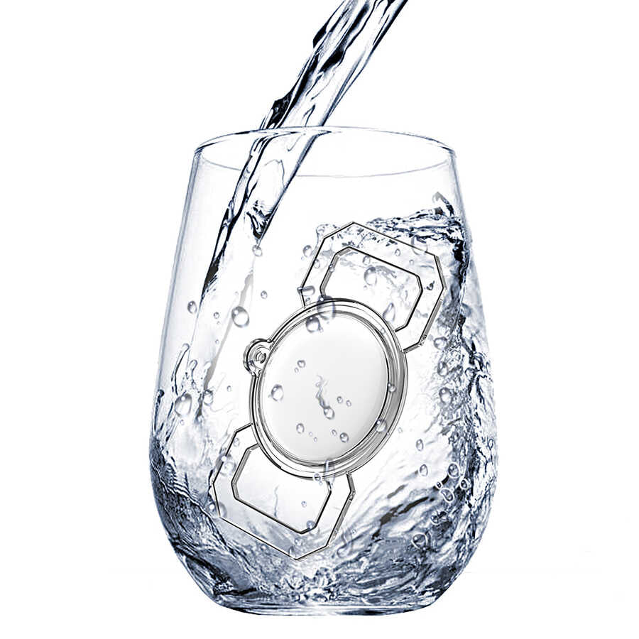 Zore Airtag 06 Silikon Anahtarlık Siyah