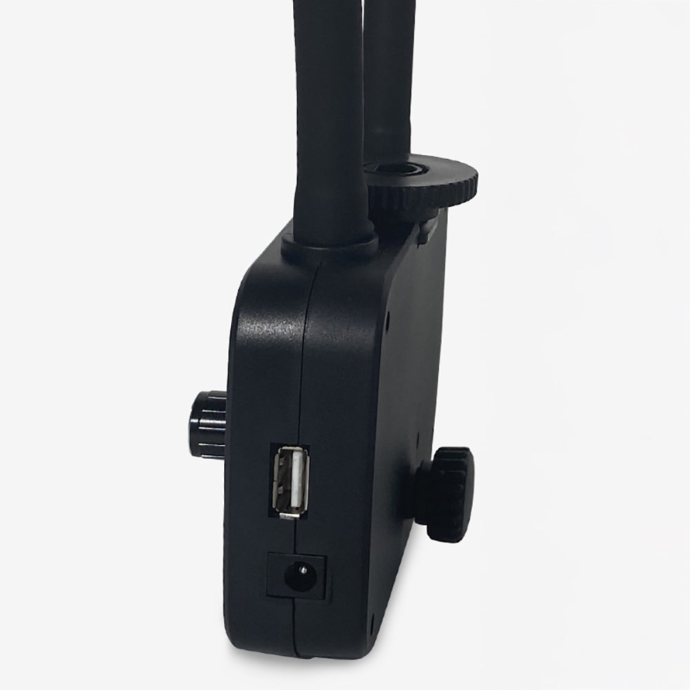 Zore AL45X Işıklı Telefon Tutucu Ring Light Siyah