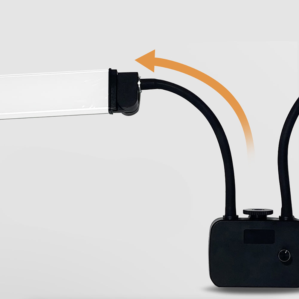 Zore AL45X Işıklı Telefon Tutucu Ring Light Siyah