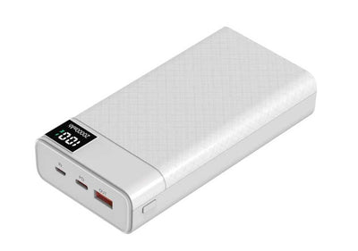 Zore B-12 QC 3.0 Hızlı Şarj Özellikli 22.5W Led Göstergeli Taşınabilir Powerbank 20000 mAh Siyah