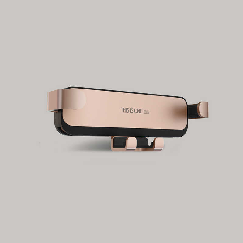 Zore CRH-06 Araç Telefon Tutucu Gold