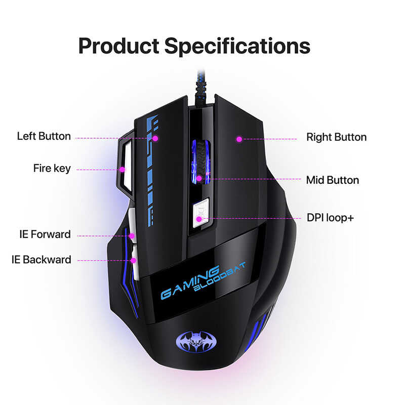 Zore GM02 Oyuncu Mouse Siyah