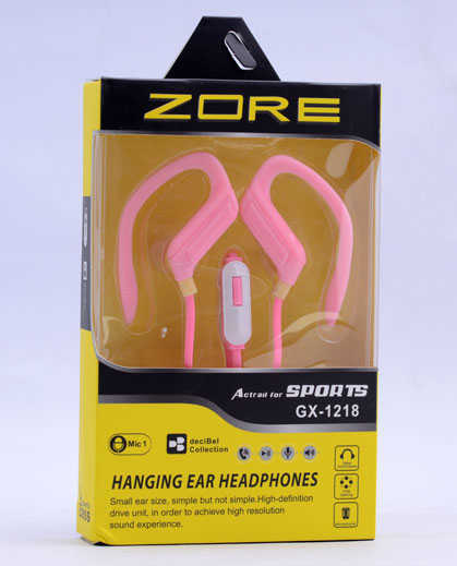 Zore GX-1218 Mp3 Stereo Kulaklık Pembe