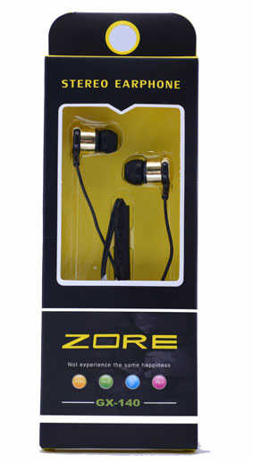 Zore GX-140 Stereo Kulaklık Siyah