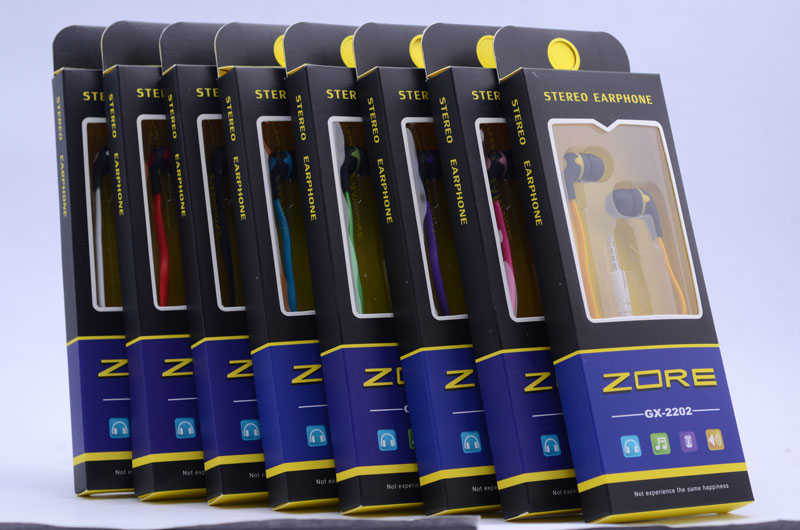 Zore GX-2202 Stereo Mp3 Kulaklık Uzun Kutulu Mavi