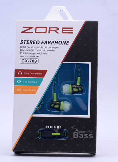 Zore GX-709 Mp3 Stereo Kulaklık Yeşil