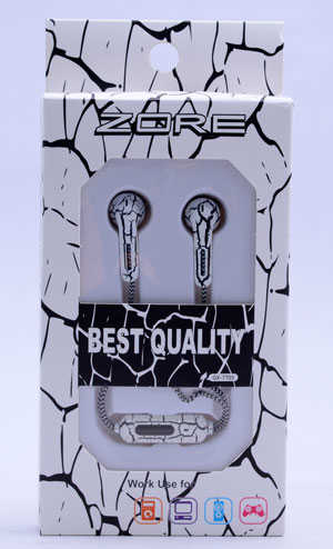 Zore GX-7703 Stereo Mp3 Kulaklık Beyaz