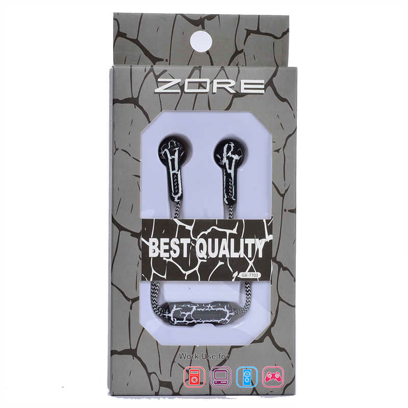 Zore GX-7703 Stereo Mp3 Kulaklık Siyah