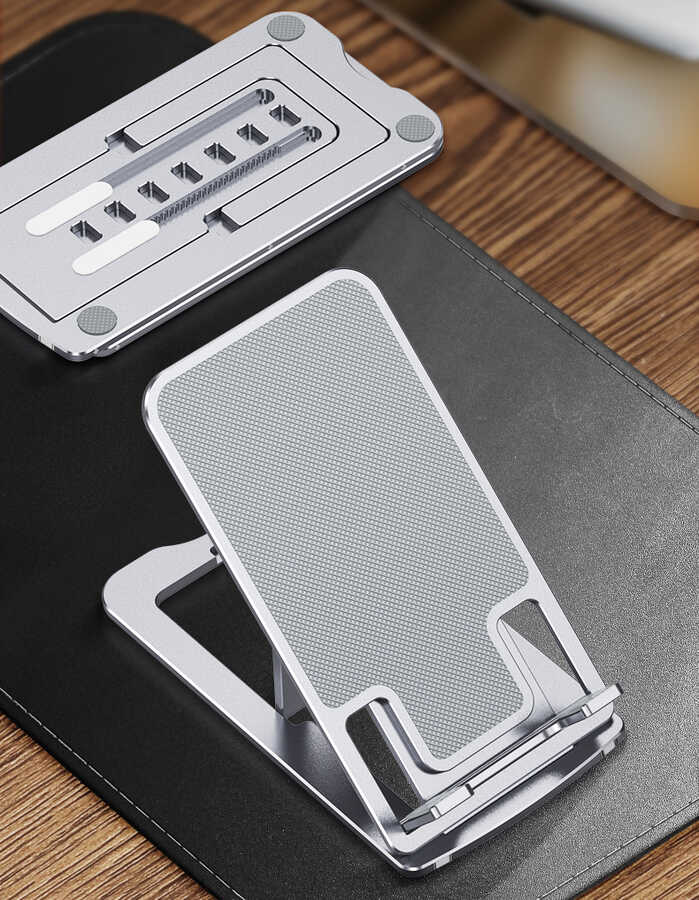 Zore H8 Orjinal Tablet Telefon Standı Gümüş