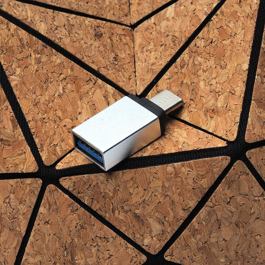 Zore Metal 02 Type-C Otg Gri