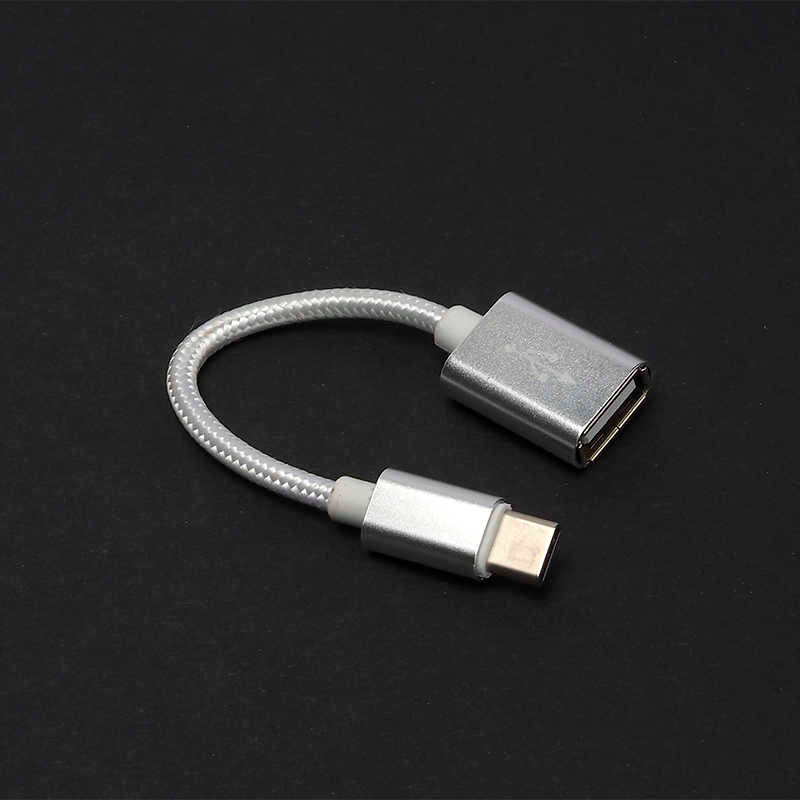 Zore Halat Type-C Otg Kablo Siyah