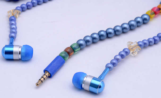 Zore inci Taşlı Mp3 Stereo Kulaklık Siyah