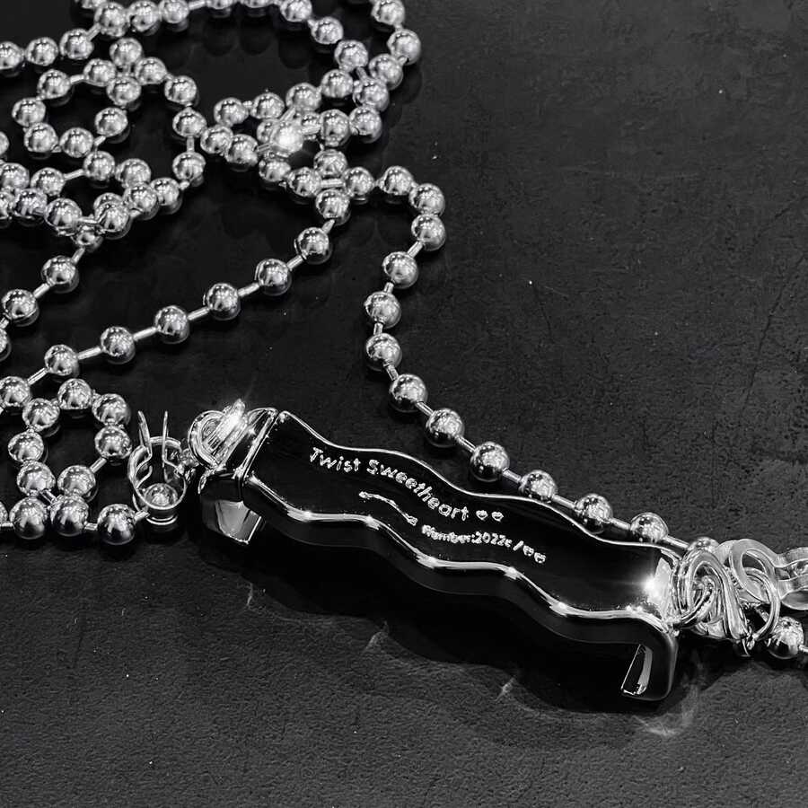 Zore İP03 Cep Telefonu Boyun Askısı Metal Zincir Gümüş