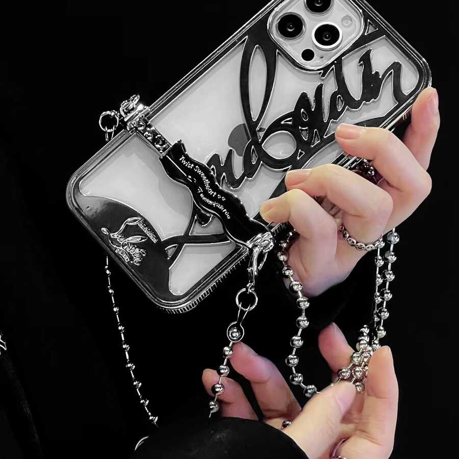 Zore İP03 Cep Telefonu Boyun Askısı Metal Zincir Gümüş