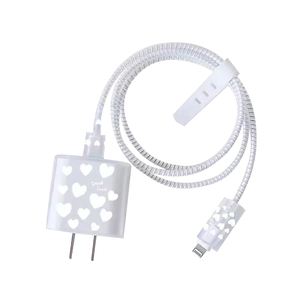 Zore iPhone 20W Şarj Aleti Koruyucu Figürlü Kılıf Mor