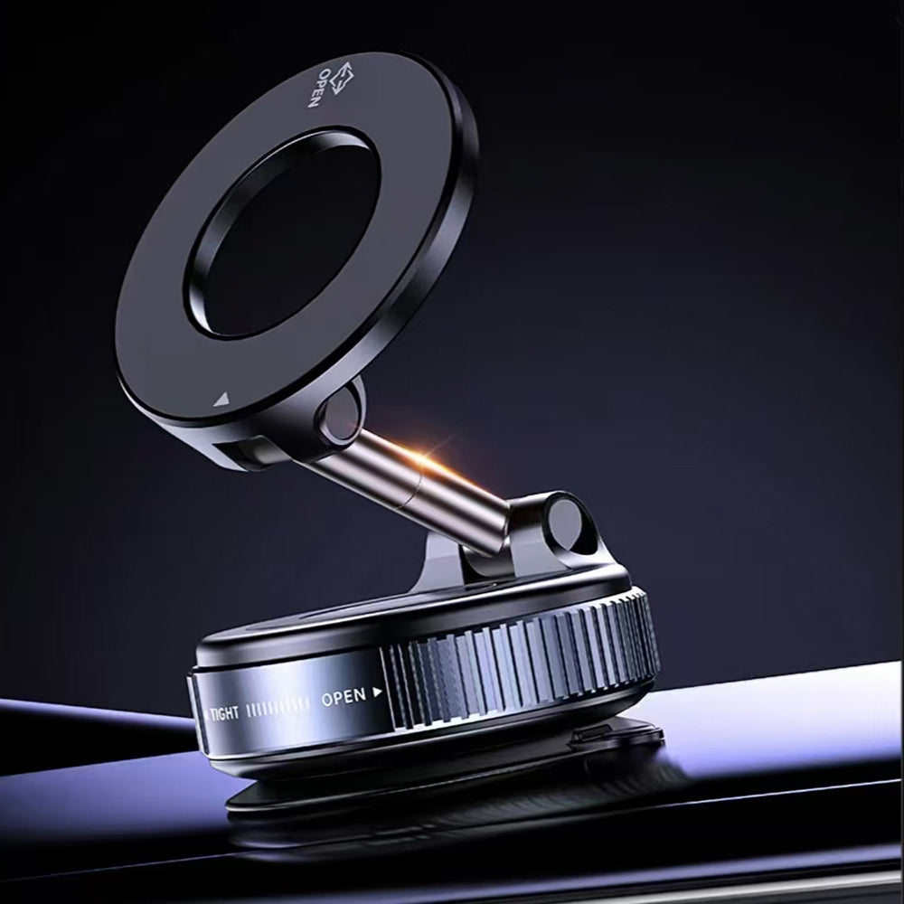 Zore K007 360 Derece Dönebilen Vakum Özellikli Magnetik Telefon Tutucu Siyah