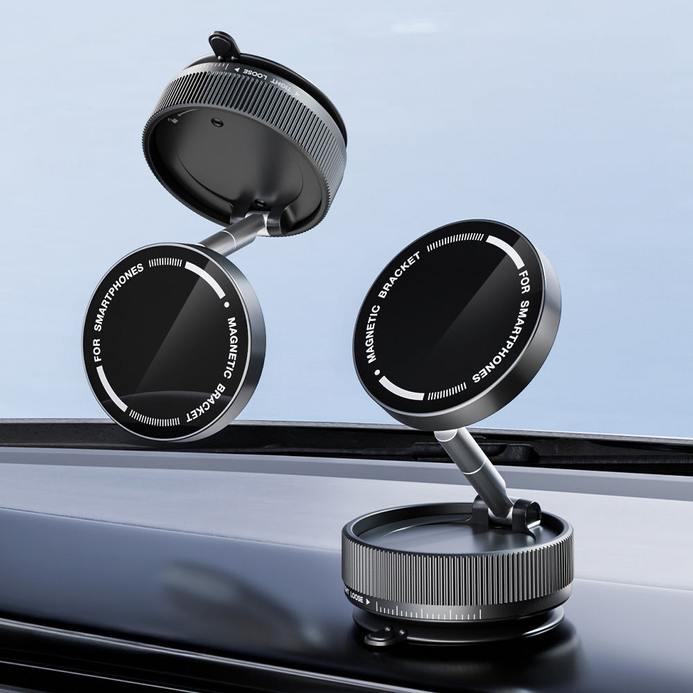 Zore K10A Vakum Özellikli Magnetik Telefon Tutucu Siyah