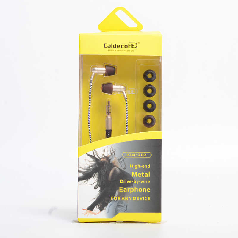 Zore KDK-202 3.5mm Kulaklık Gold