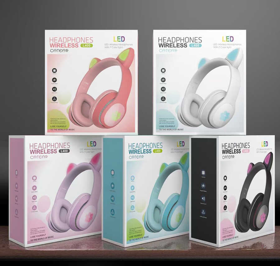 Zore L400 Bluetooth Kulaklık Mavi