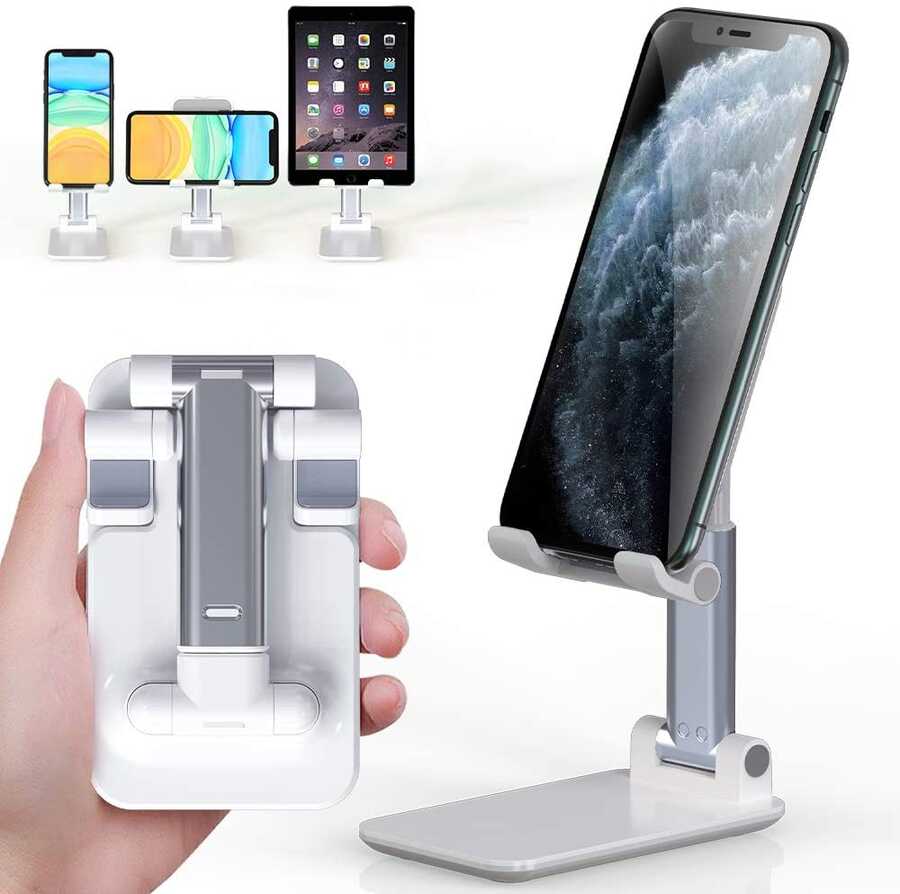 Zore LF-220 Masa Tablet - Telefon Tutucu Siyah