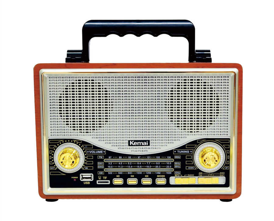 Zore MD-1706BT Bluetooth Hoparlör Kahverengi