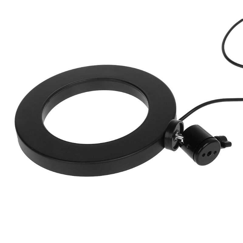 Zore M-16 Işıklı Telefon Tutucu Ring Light Siyah