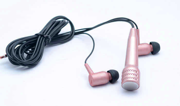 Zore Mat Mikrofonlu Karaoke Kulaklık Rose Gold