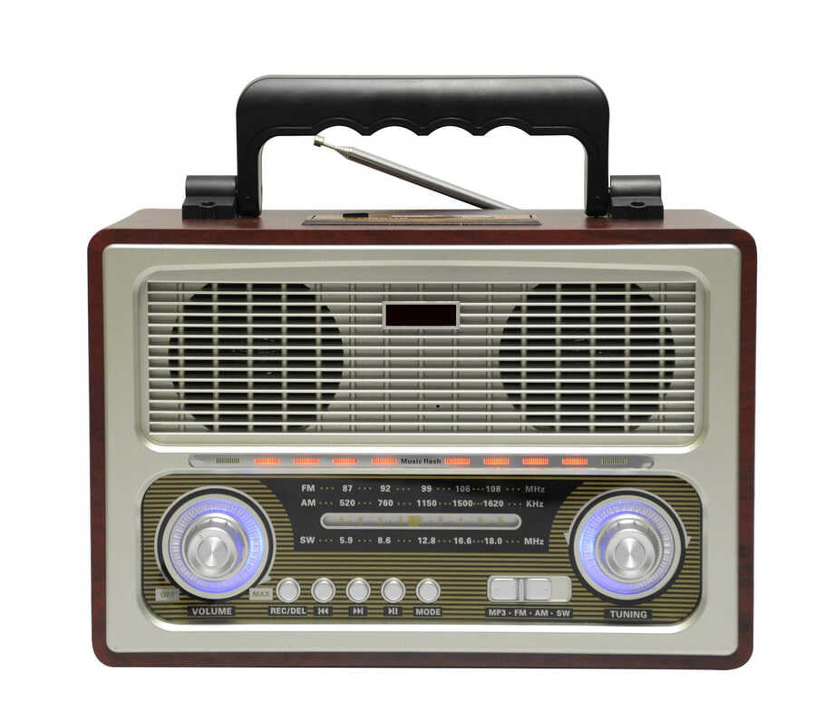 Zore MD-1800BT Bluetooth Hoparlör Gri