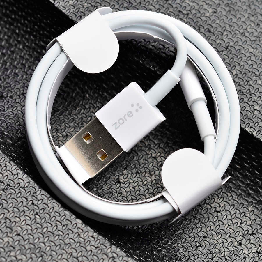 Zore OCL-02 Lightning Usb Kablo Beyaz