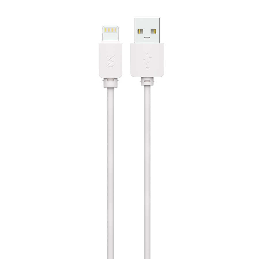 Zore Ofset Serisi ZCS-02 Lightning 2 in 1 Ev Şarj Seti 2.1A Beyaz