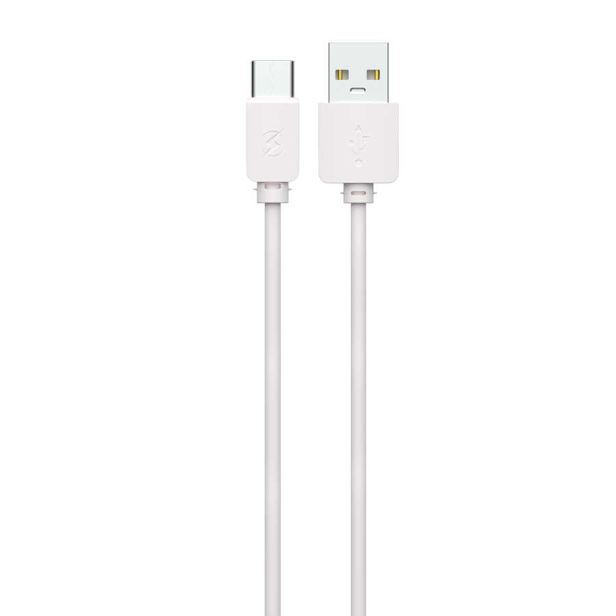 Zore Ofset Serisi ZCS-03 Type-C 2 in 1 Ev Şarj Seti 2.1A Beyaz