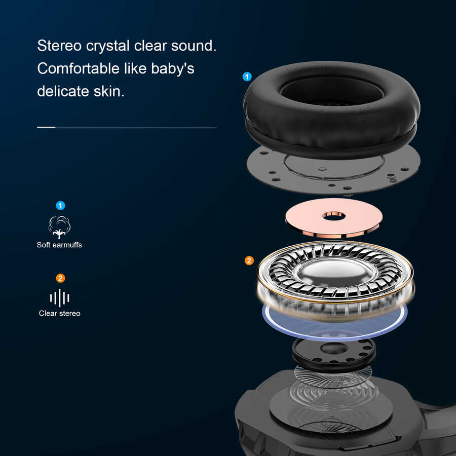 Zore Onikuma K5 Oyuncu Kulaklığı 3.5mm Siyah