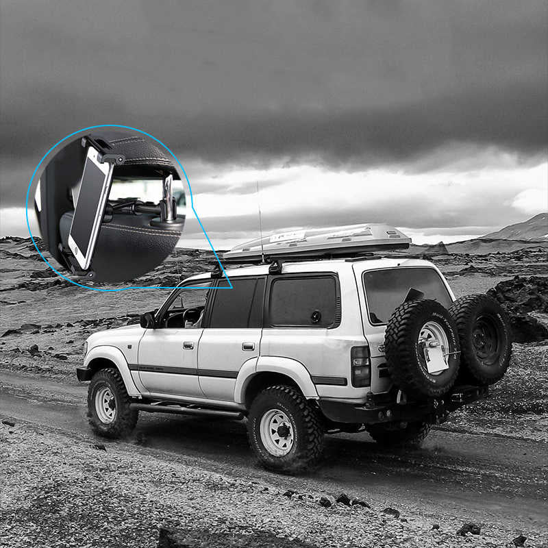 Zore PB-45 Araç Telefon Tablet Tutucu Siyah