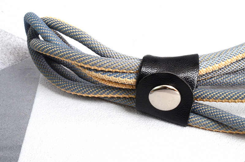 Zore Poro Micro Usb Kablo 1M Gold-Gri