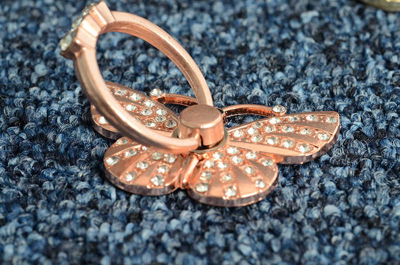 Zore RNG-12 Ring Telefon Yüzük Tutucu Aparat Gold