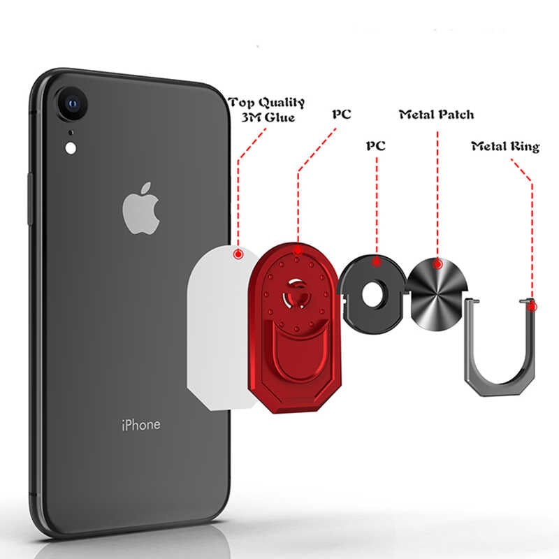 Zore RNG-26 Ring Telefon Yüzük Tutucu Aparat Pembe