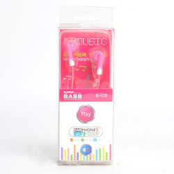 Zore S-102 3.5mm Kulaklık Pembe