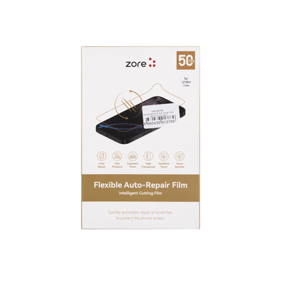 Zore Special Edition EPU Auto-Repair Clear Ekran Koruyucu 196mmx125mm 50 Adet Şeffaf