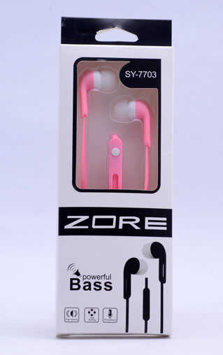 Zore SY-7703 Mp3 Stereo Kulaklık Pembe