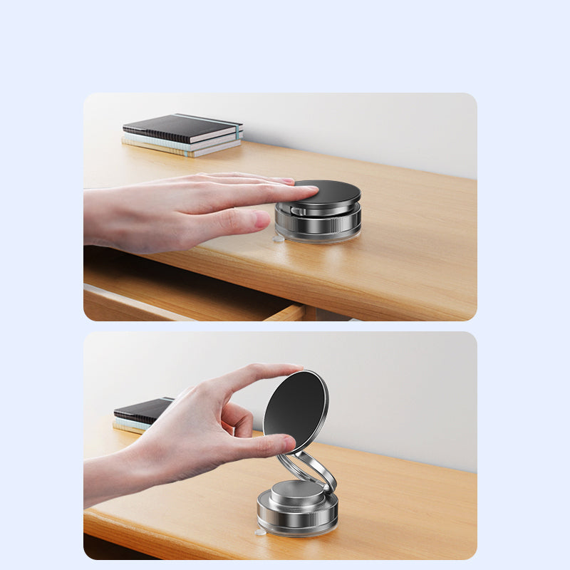 Zore T28 Vacuum Featured 360 Degree Rotating Magnetic Phone Holder White