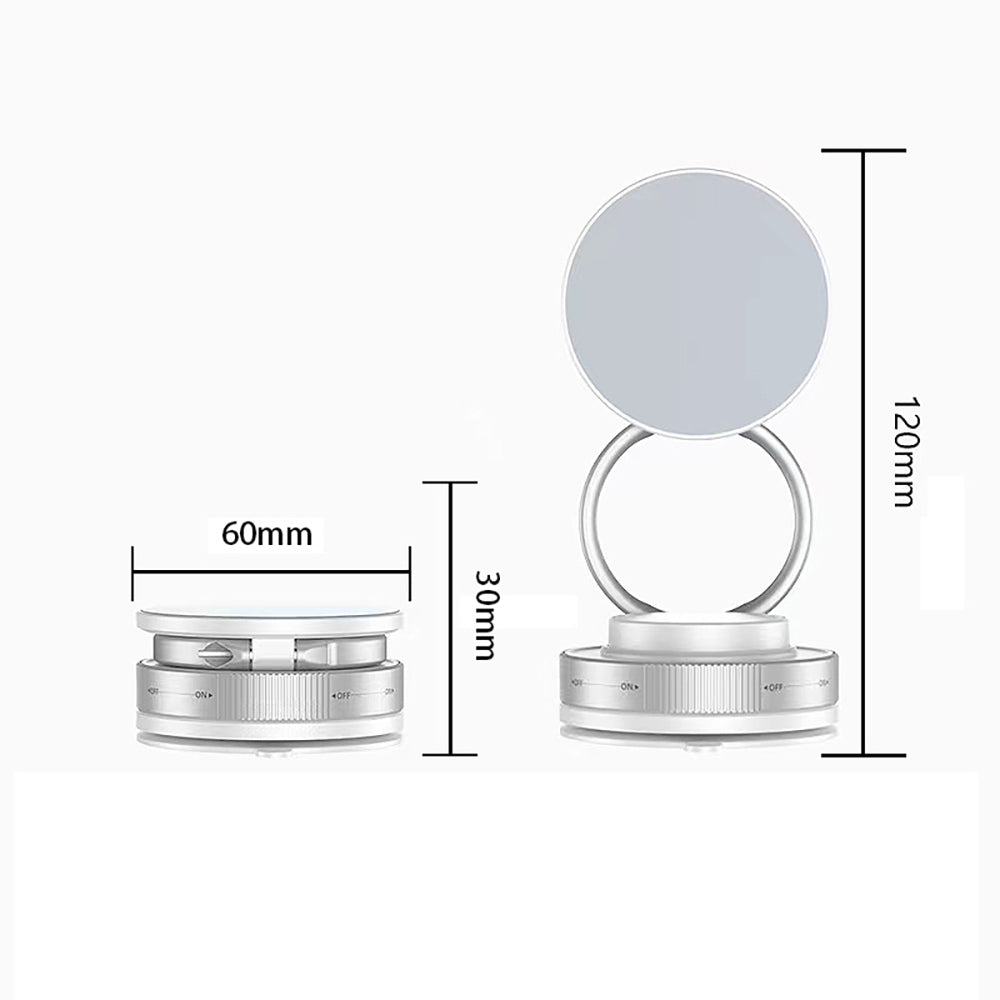 Zore T28 Vacuum Featured 360 Degree Rotating Magnetic Phone Holder White
