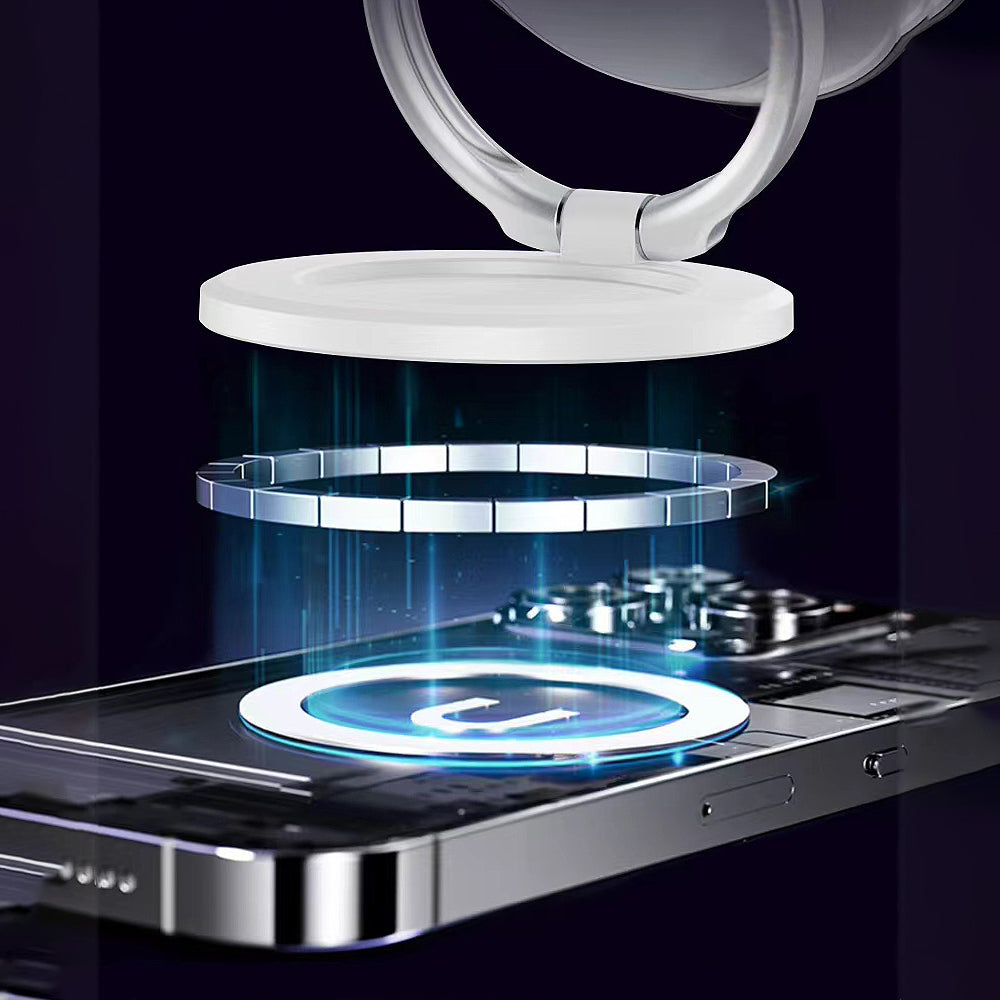 Zore T28 Vacuum Featured 360 Degree Rotating Magnetic Phone Holder White