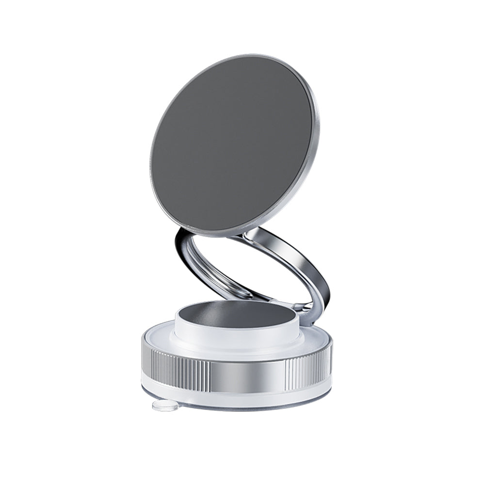 Zore T28 Vacuum Featured 360 Degree Rotating Magnetic Phone Holder White