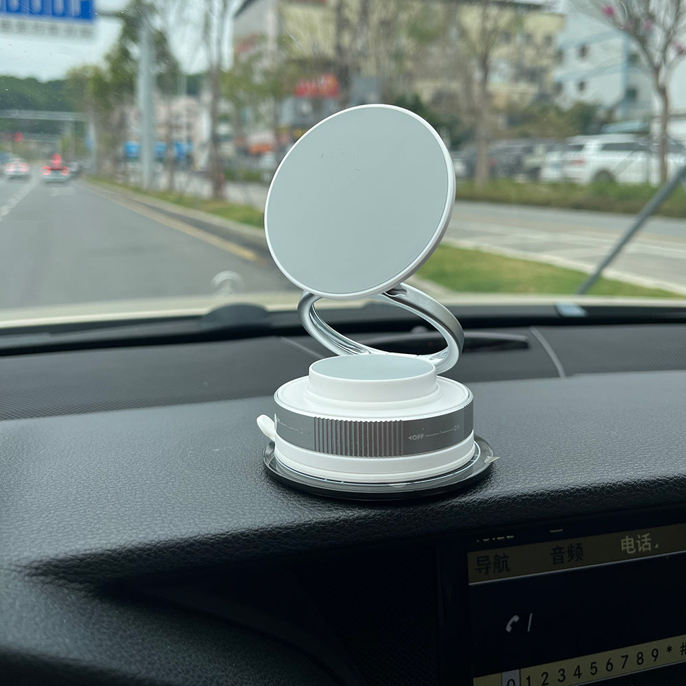 Zore T28 Vacuum Featured 360 Degree Rotating Magnetic Phone Holder White