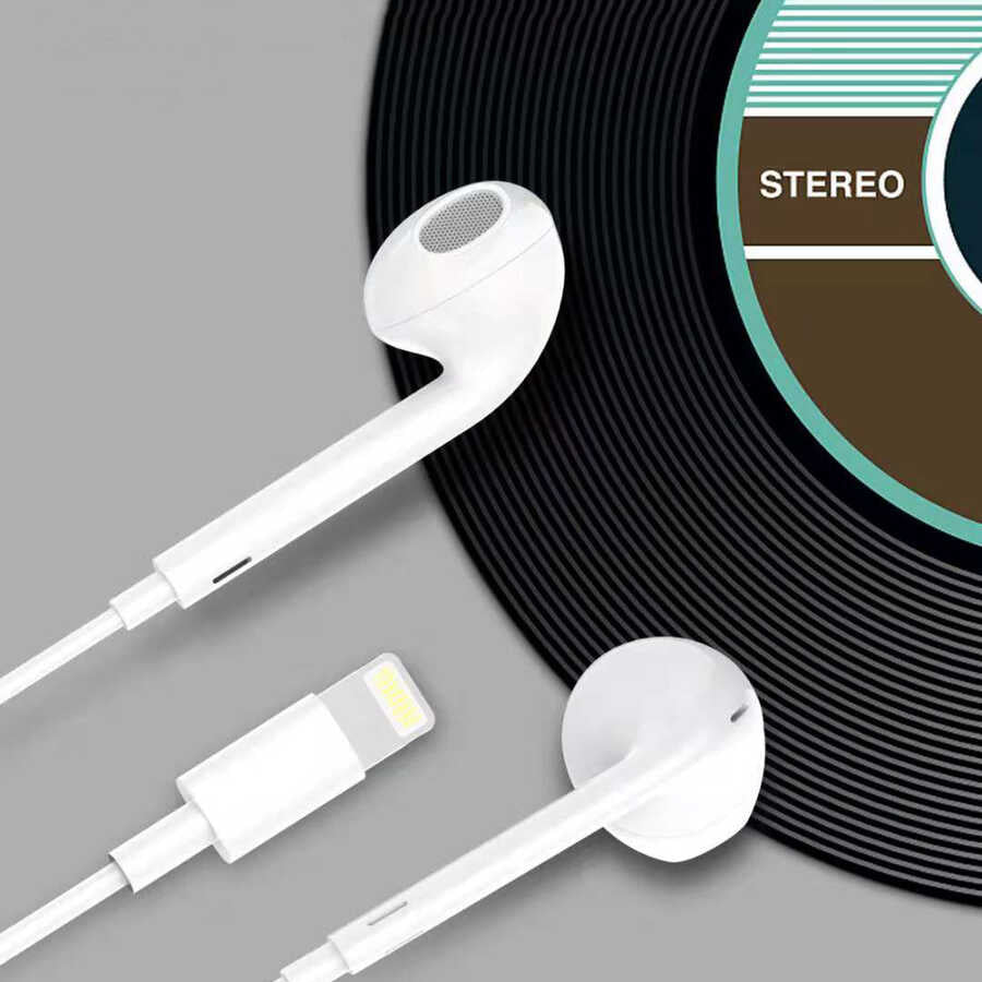 Zore Tak Çalıştır Lightning Kulaklık Beyaz