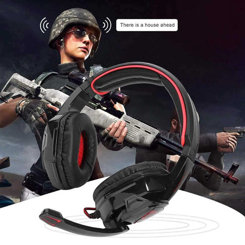 Zore TC-1000 Oyuncu Kulaklığı 3.5mm Siyah-Kırmızı