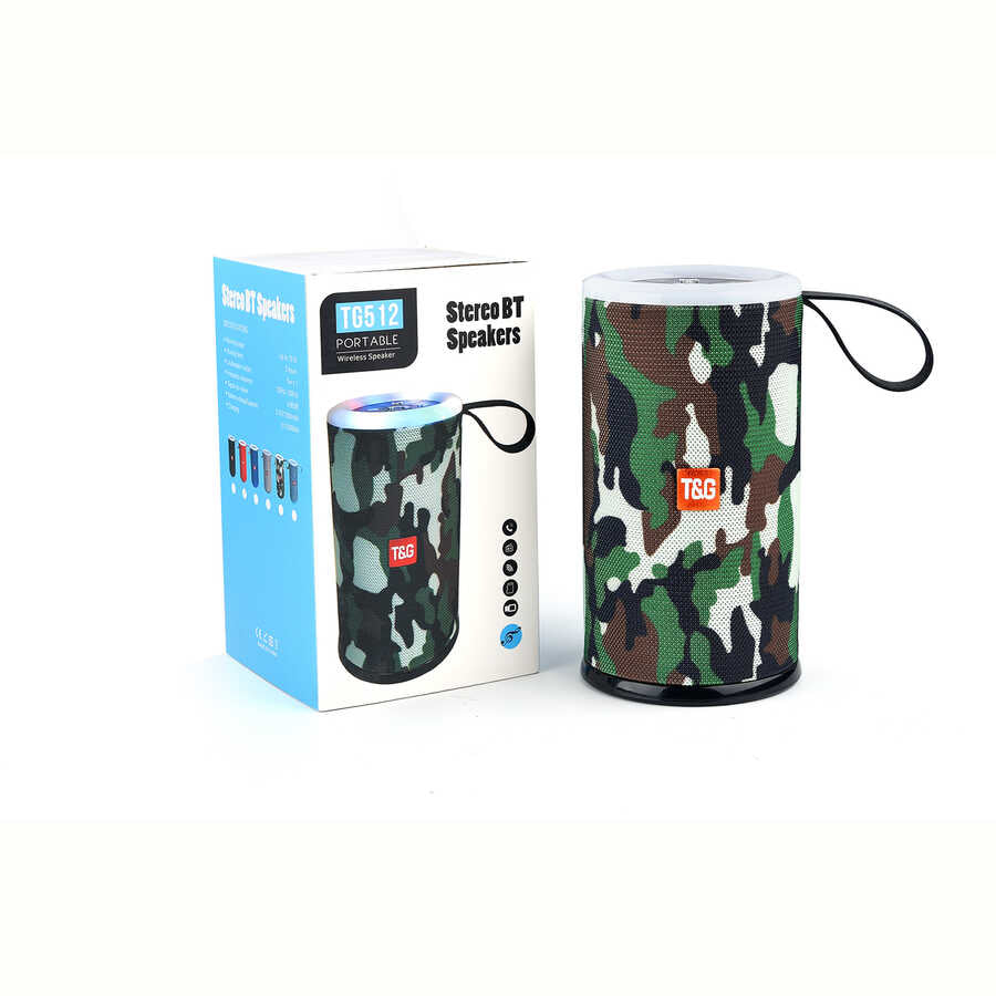 Zore TG-512 Bluetooth Speaker Hoparlör Kırmızı