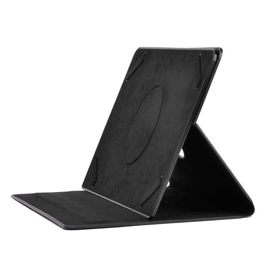 Zore Unik Universal 13 Inch Rotating Stand Case Black