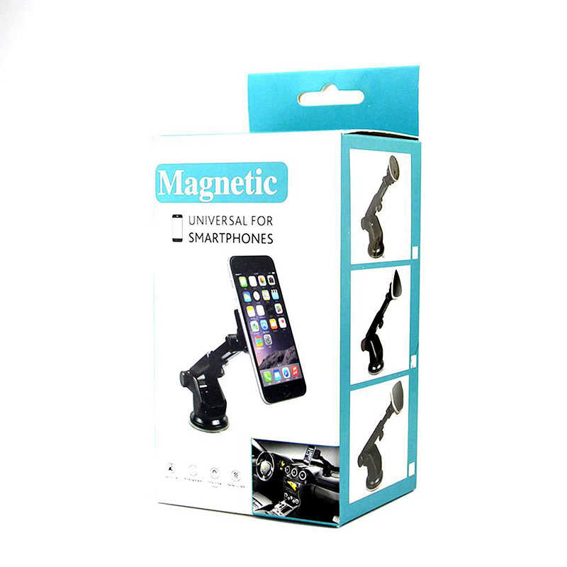 Zore W16-4 Magnetic Car Mount Araç Telefon Tutucu Siyah