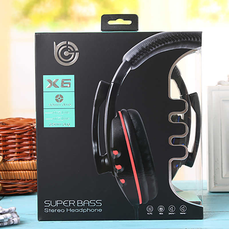 Zore X6 Oyuncu Kulaklığı 3.5mm Siyah-Mavi